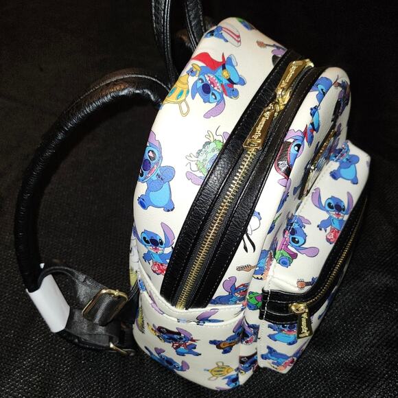 BLACK FRIDAY SALE - Disney Loungefly AOP Stitch Costumes Mini Backpack NWOT 2018 - Picture 9 of 16